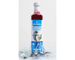 WeNatur Blauwebessensiroop – 100% Natuurlijk, Voedzaam en Rijk aan Antioxidanten - Yaban Mersini Özü - 670g