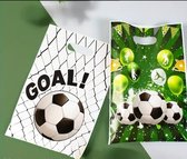 Uitdeelzakjes Voetbal - 20 Stuks - Uitdeelzakjes - Traktatie zakjes voor Uitdeelcadeautjes - Uitdeelzakjes Kinderfeestje - Voetbal - Snoepzakjes