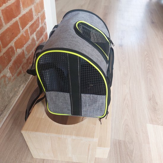 Demigreat Opvouwbare transporttas, voor katten en honden tot 8 kg, ademende transporttas voor middelgrote en kleine honden en katten, hondendraagtas, kattendraagtas Demigreat Opvouwbare transporttas, voor katten en honden tot 8 kg, ademende transporttas voor middelgrote en kleine honden en katten, hondendraagtas, kattendraagtas