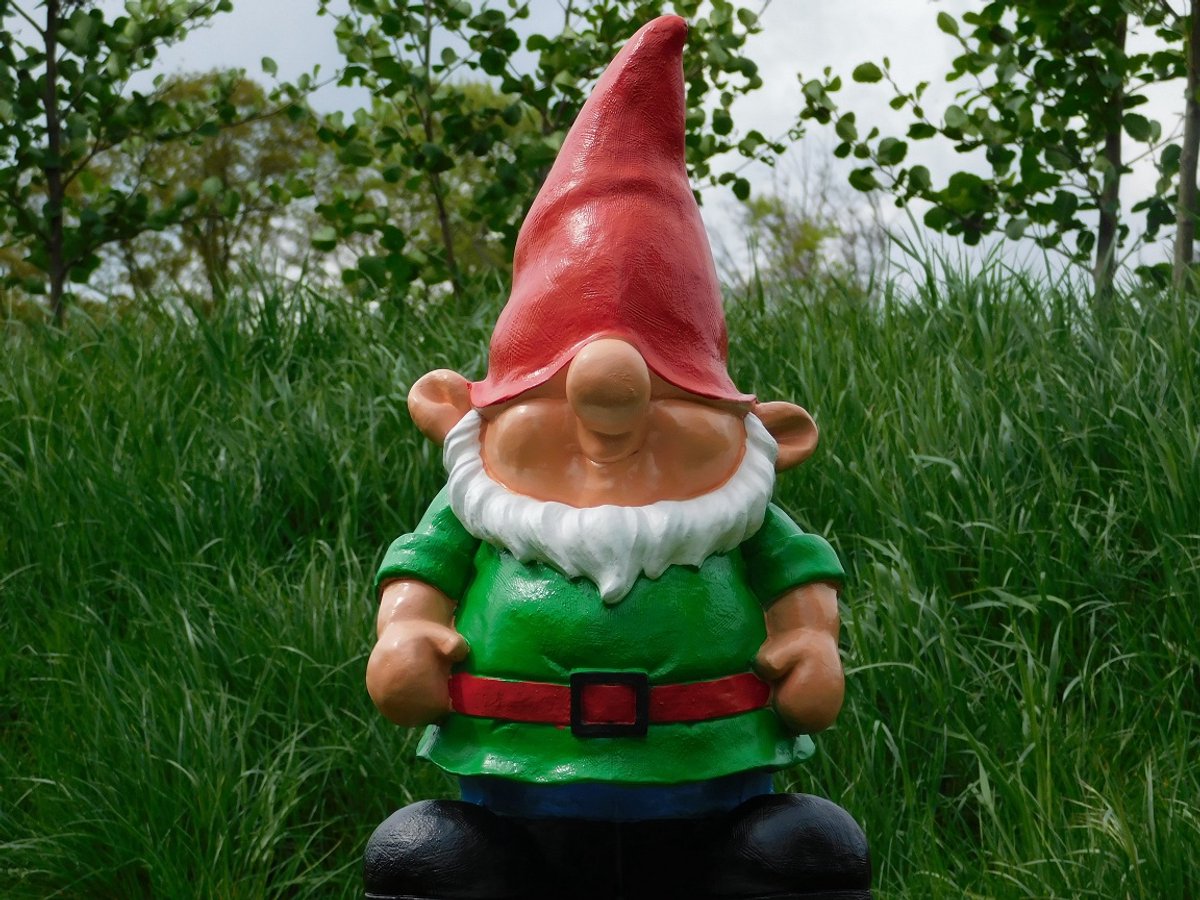 Kabouter Groen - 52 cm - Polystone