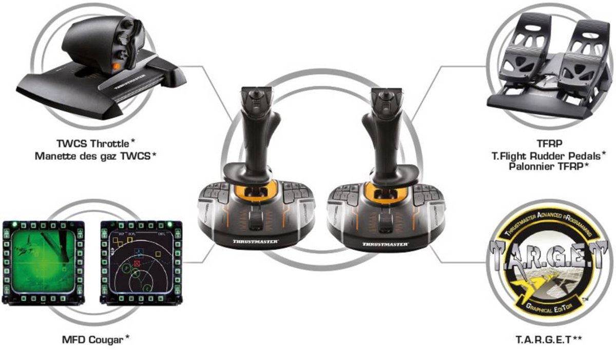 Thrustmaster T.16000M FCS Space Sim Duo Joystick - PC - 2