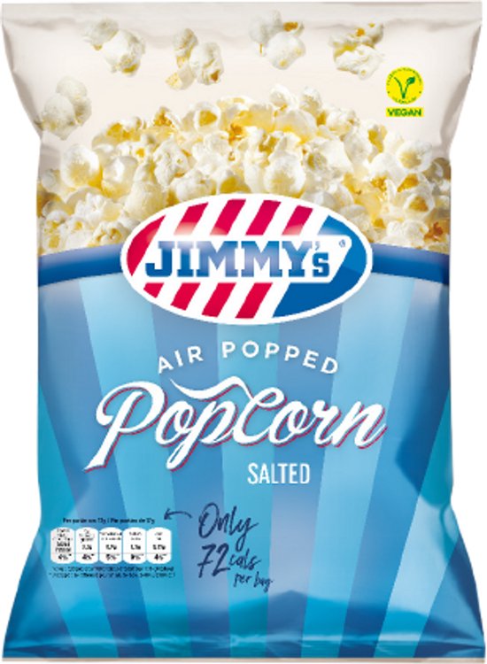 JIMMY's Popcorn - Zout - 21 mini bags