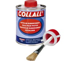 Rubbercement Collall 1000ml+kwast