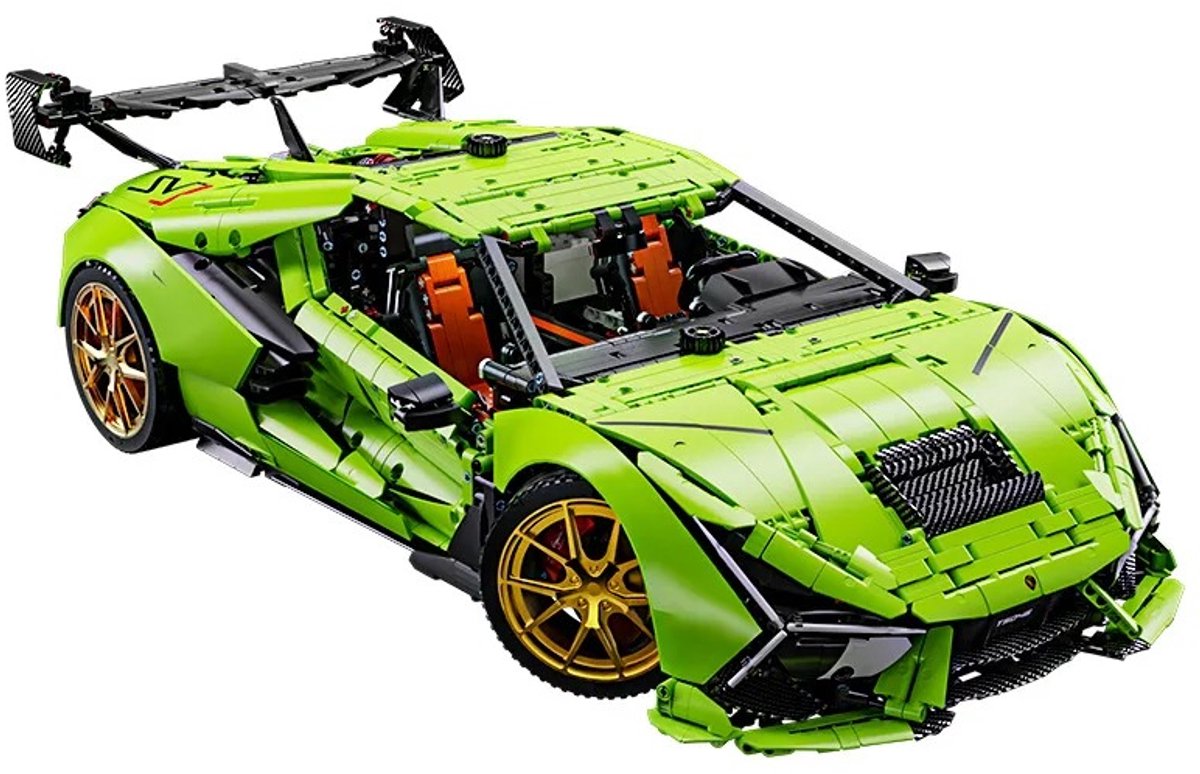 TGL-T5046 - Lamborghini Supercar, , techniek auto groot 1:6, 6628 pcs