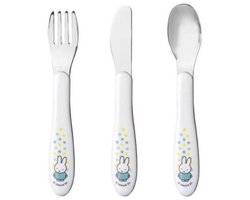 Mepal bestekset Nijntje 3-delig - Nijntje cadeaus - Baby cadeaus - Kinder cadeaus - Kleuter cadeaus - Nijntje bestek