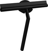 Sanova Luxe Ensemble de raclettes de douche 2 en 1 - Crochet de suspension autocollant - Zwart - Raclette de sol avec poignée - Raclette de sol - Raclette de Douche et sol de salle de bain
