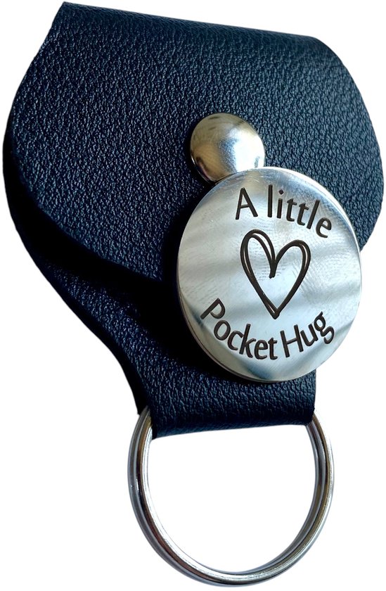 Un petit câlin de poche - Achat chanceux - Fête des Mères - Porte-clés - Souhait - Mom - Câlin de poche - Cadeau - Amour