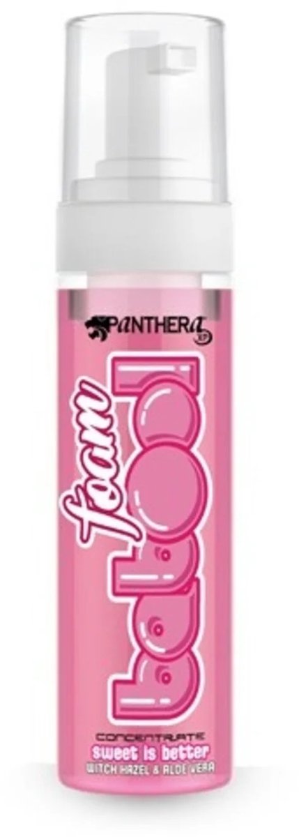 Panthera Babool Schuimzeep 200ml | Babool foam soap | Milde Professionele Groene Tatoeage Zeep | Verzorgd, Reinigt, Kalmeert & Hersteld Tattoo Wond | Reiniging | Nazorg | Aftercare | Tattoocare |