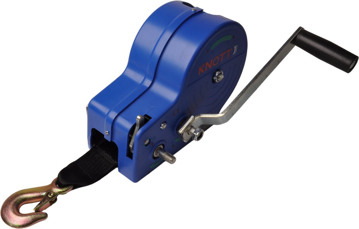 Ongeremde handlier - 1150/575 kg - inclusief lierband en lasthaak - 2 snelheden