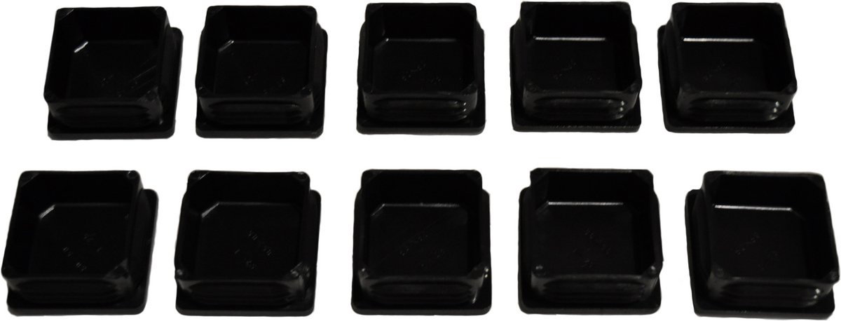 Insteekdop vierkant 50x50 mm - 10 stuks