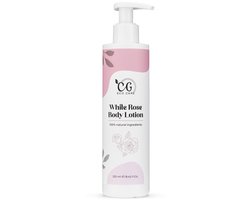 CG EcoCare White Rose Body Lotion – 100% Natuurlijke Bodylotion – Vegan – Hydraterend & Verzachtend – Vrij van siliconen & parabenen - 250ml