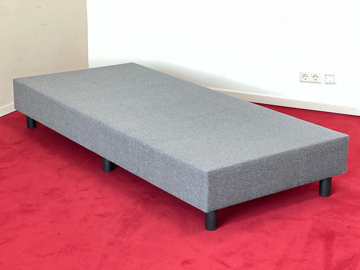 Dolcezza Riga Boxspring Onderstel 90×200 cm – Antraciet