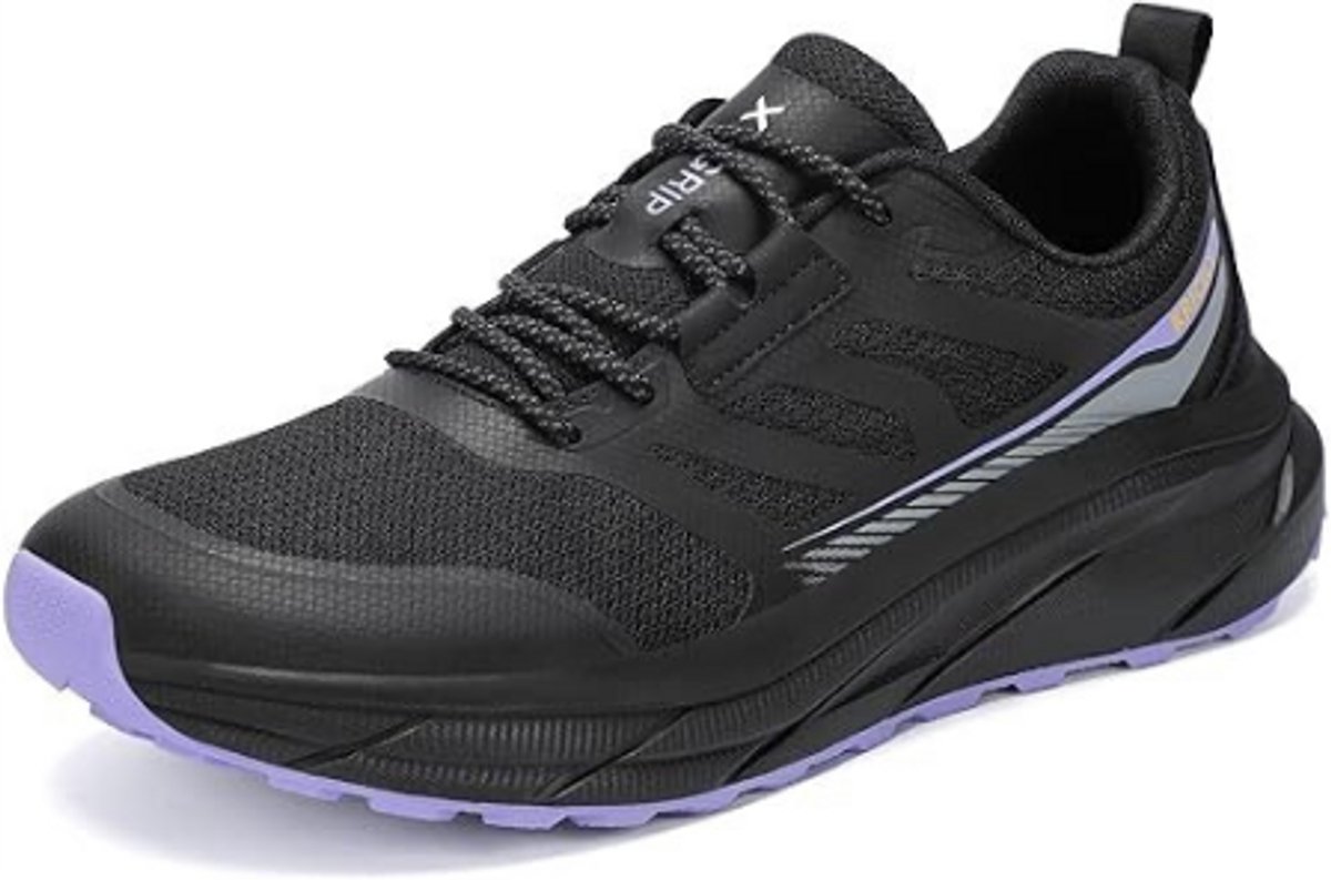 Trail Running Herenschoenen Met Brede Kop Lichte Loopschoenen Voor Straat Trekking En Wandelschoenen Sportschoenen Voor Outdoor Activiteiten Comfortabele Sneakers Voor Langdurig Gebruik Zwart