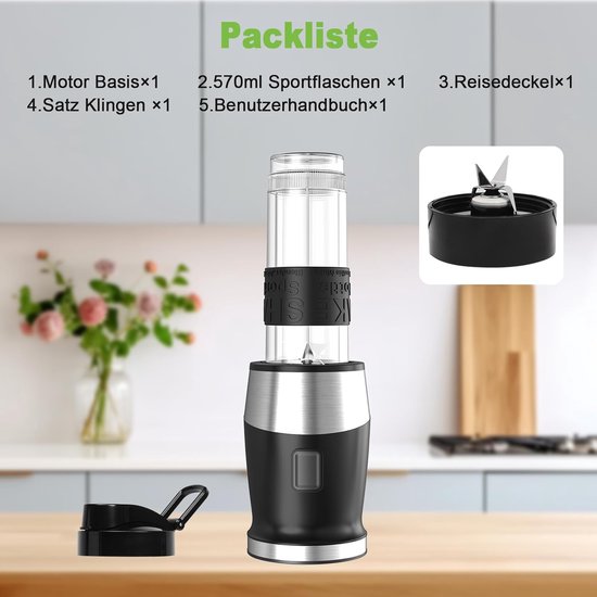 Milkshake Machine - Smoothie Maker van Bourgini — afbeelding 4