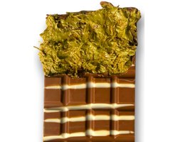 Dubai Chocolade Reep Melk| Pistache & Knafeh | 220 Gram | Extra Crunchy Dubai Reep | EXTRA GEVULD |