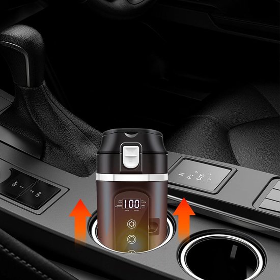 Reiswaterkoker voor de auto, 500 ml DC 12 V/24 V, elektrische