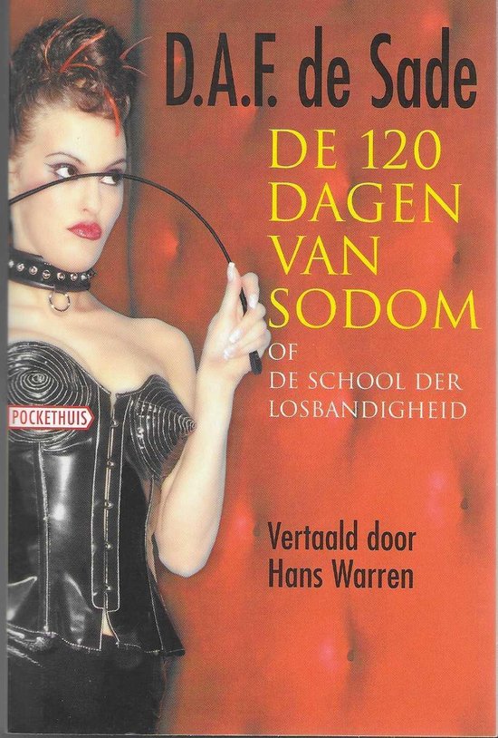 Omslag van 120 Dagen Van Sodom Of School Der Losban door D.A.F. de Sade