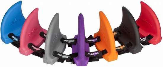 SwimFin zwemband - Rood | SwimFin maakt leren zwemmen leuk