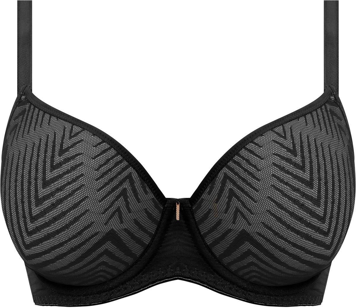 Freya TAILORED- Dames T-shirt Beha- BLACK ZWART