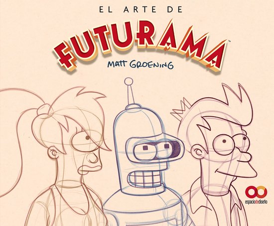 ESPACIO DE DISEÑO - El arte de Futurama - cover