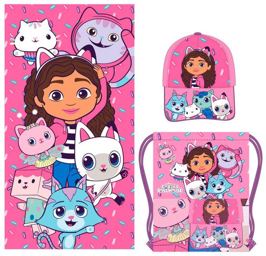 Set de plage Gabby's Dolls House Sac Accessoires de vêtements