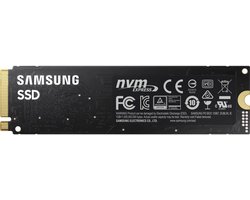 Samsung 980 - Interne SSD - PCIe 3.0 - NVMe M.2 - 250 GB
