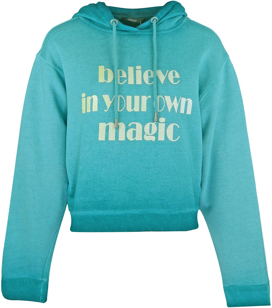 Princess goes Hollywood • petrol hoodie • maat 36
