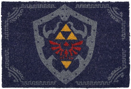 The Legend of Zelda Hylian Shield Unisex Deurmat - meerkleurig - Standard
