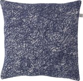 Dutch Decor FIEKE - Sierkussen donkerblauw 45x45 cm