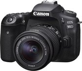 Canon EOS 90D + EF-S 18-55 IS STM - Zwart