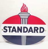 Standard Oil Emaille Bord