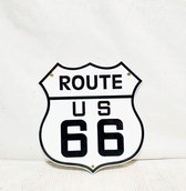 Panneau en émail américain Route 66