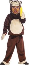 Rubie's Kostuum Aap Met Banaan Junior Bruin Maat 128