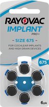 Rayovac 675 Cochlear Implant Pro Plus - 10 pakjes - CI batterijen