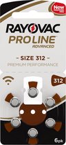 Rayovac 312 ProLine Advanced (Premium Performance) Zinc Air - 10 pakjes