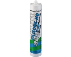 Den Braven Zwaluw Silicone NO 310 ml zwart - Schimmelbestendige Siliconenkit