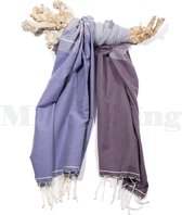Hamamdoek Strandlaken Saunadoek Paars - Splash Violet Purple