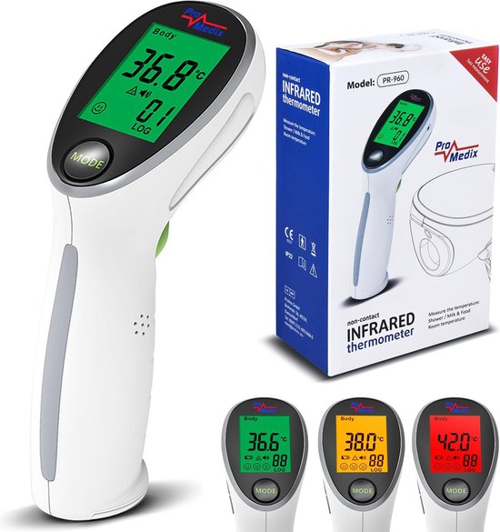 PR-960 Contactloze infrarood medische thermometer