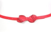 Twisted Bow riem rood