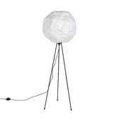 QAZQA pepa - Moderne Vloerlamp | Staande Lamp - 1 lichts - H 1370 mm - Wit - Kinderkamer,Slaapkamer