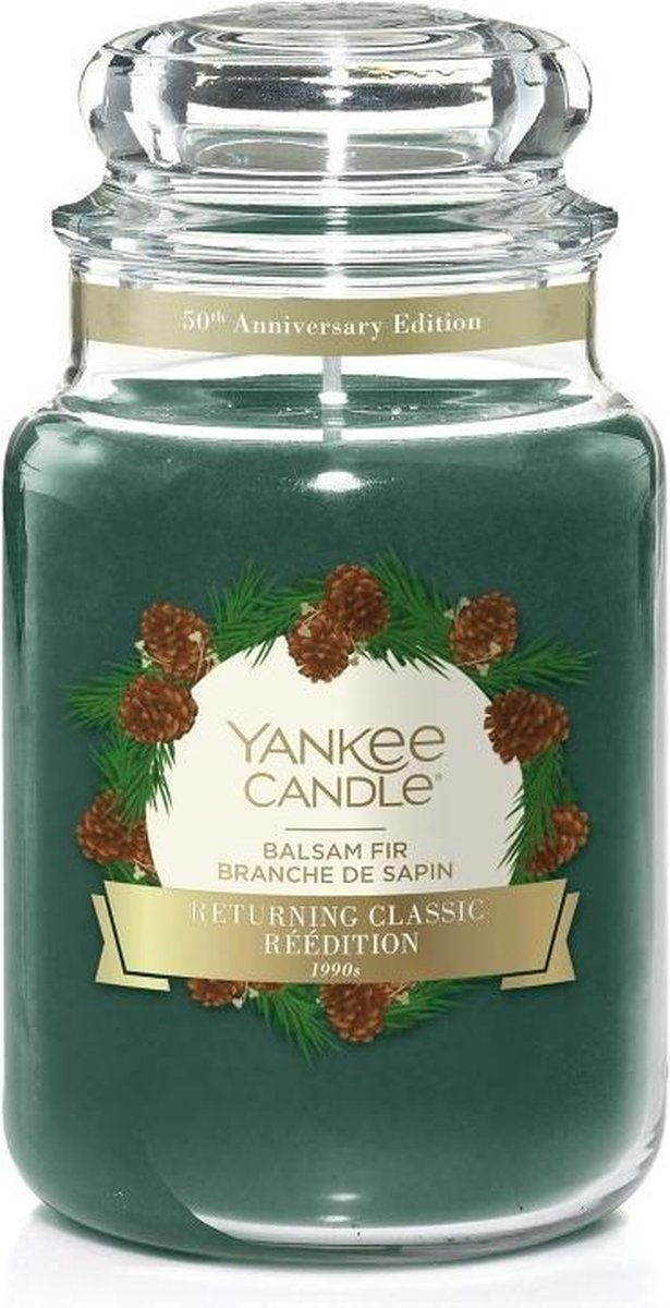 Yankee Candle Large Jar Geurkaars Balsam Fir