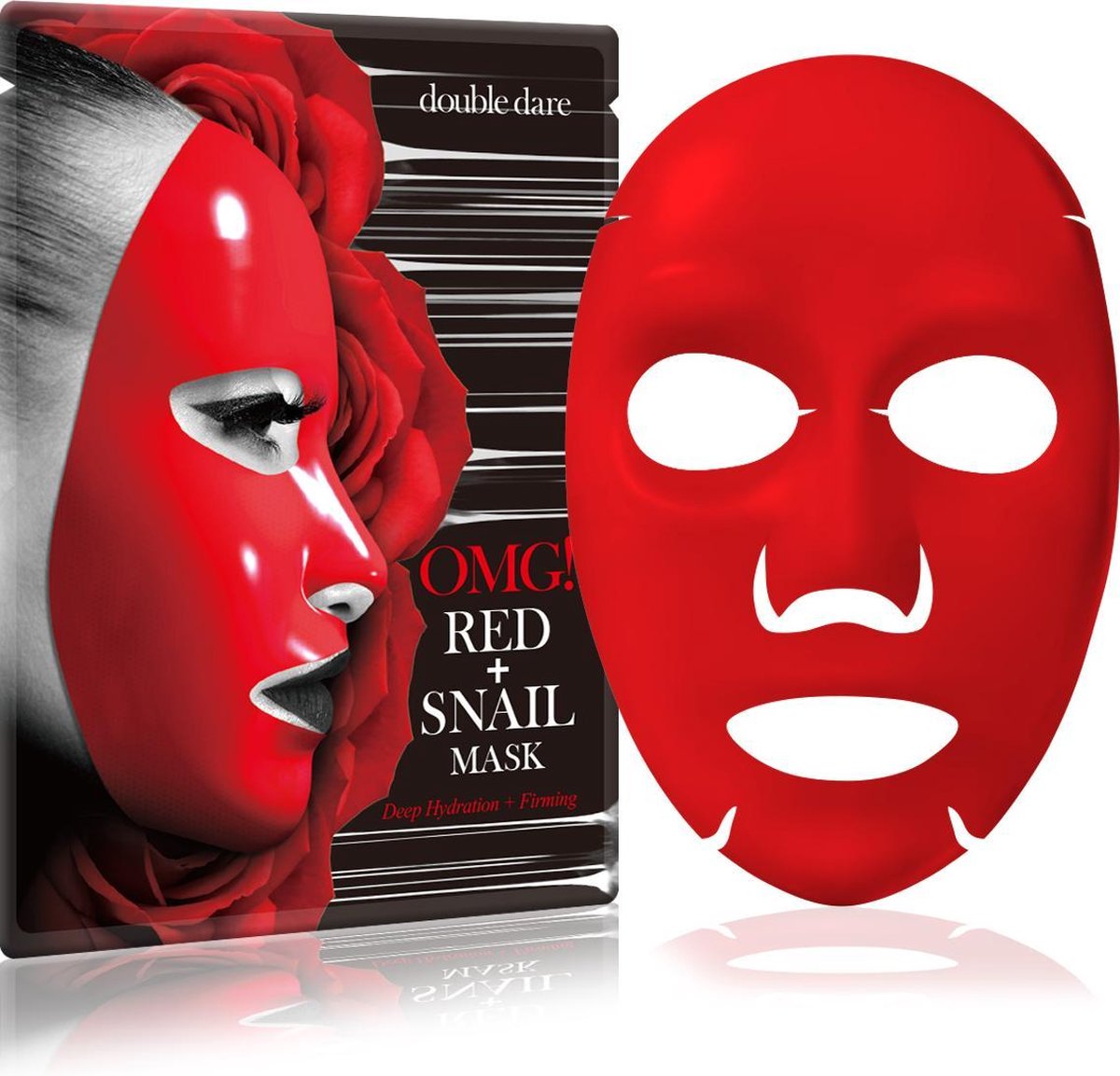 Double Dare Omg! Red + Snail Mask Masker 26gr