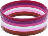 Zac's Alter Ego Armband Lesbian Silicon Multicolours
