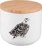 Clayre & Eef Voorraadpot Ø 10x9 cm / 0.3 L