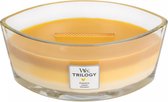 WoodWick Heartwick Flame Ellipse Trilogy Geurkaars - Fruits of Summer