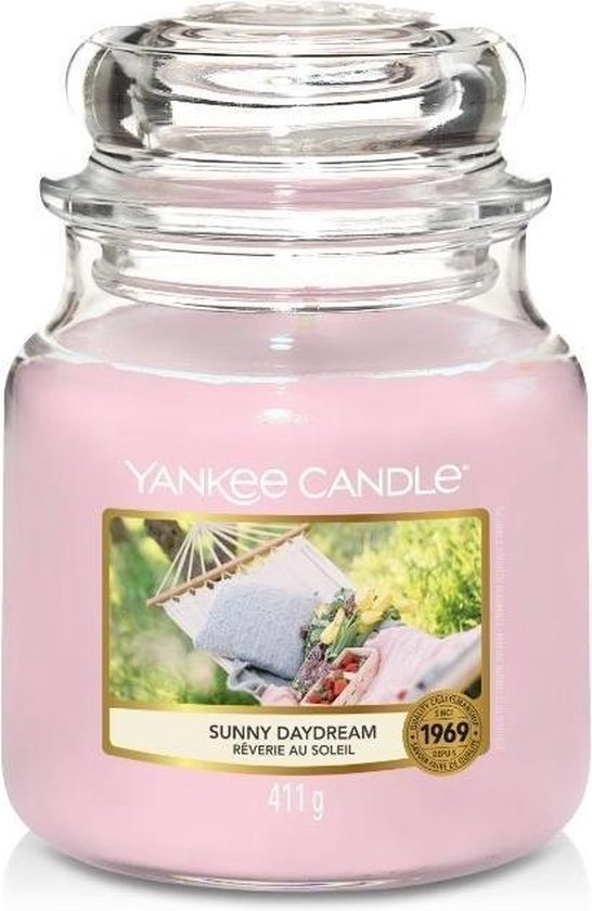 Bougie Yankee Candle Summer Daydream - Taille Moyenne - Tourbillon