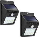 Eagle Electronics - Automatische Solar LED lamp - 30 LED - Bewegingssensor - Zonne-energie - Tuinverlichting - 2 stuks