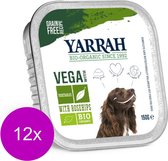 Yarrah Bio Hondenvoer Alucup  Brokjes Vega Met Rozenbottels - Hondenvoer - 12 x 150 g