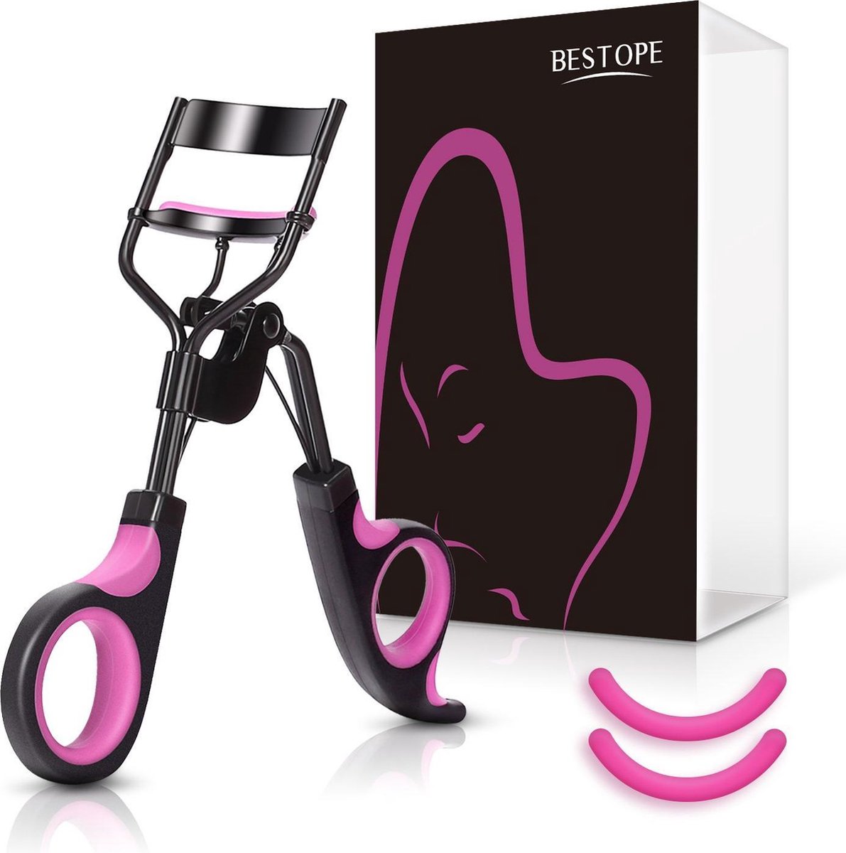 Goedkoopste Wimperkruller Bestope 2 extra silecone