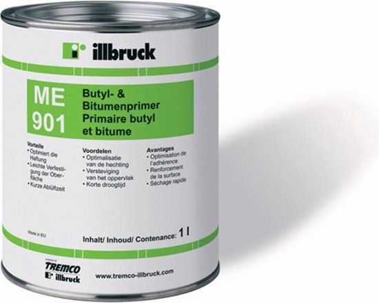 Illbruck Bituprimer transparant 1 liter - Algemeen